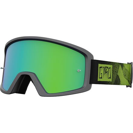 (取寄) ジロ ブロック MTB ゴーグルズ Giro Blok MTB Goggles Black/Ano Lime/Loden Green Lens｜スウィートラグ