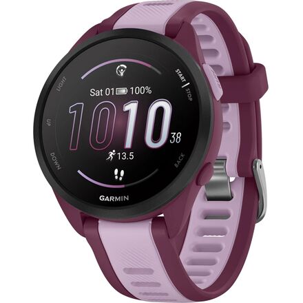 (取寄) ガーミン フォアランナー 165 ミュージック ウォッチ Garmin Forerunner 165 Music Watch Berry/Lilac|スウィートラグ