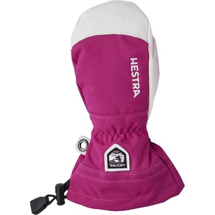 (取寄) ヘストラ キッズ ヘリ スキー ジュニア ミトン - キッズ Hestra kids Heli Ski Junior Mitten - Kids' Fuchsia|スウィートラグ