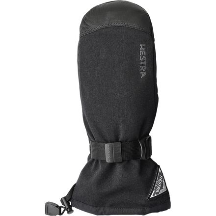 (取寄) ヘストラ パウダー ガントレット ミトン Hestra Powder Gauntlet Mitten Black｜スウィートラグ