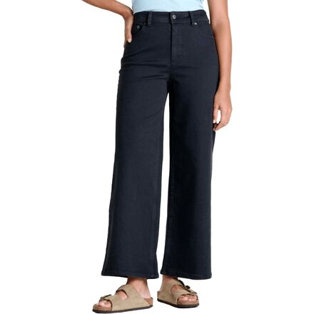 (取寄) トードアンドコー レディース バルサム ワイド レッグ パンツ - ウィメンズ Toad&Co women Balsam Wide Leg Pant - Women's Washed Black|スウィートラグ
