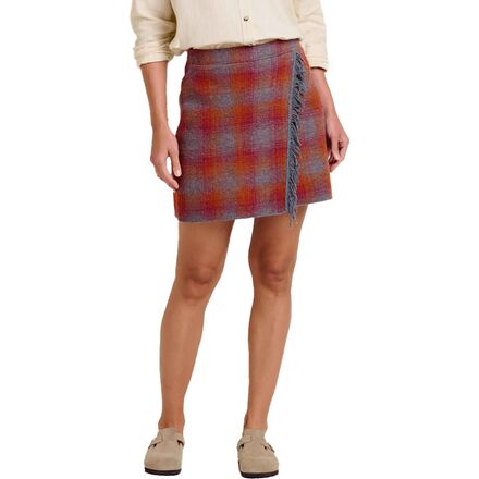 (取寄) トードアンドコー レディース メリノ ハートフェルト ラップ スカート - ウィメンズ Toad&Co women Merino Heartfelt Wrap Skirt - Women's Port Plaid｜スウィートラグ