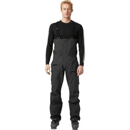 (取寄) ヘリーハンセン メンズ ソグン ビブ シェル パンツ - メンズ Helly Hansen men Sogn Bib Shell Pant - Men's Black4｜スウィートラグ
