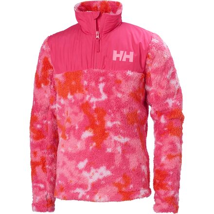 (取寄) ヘリーハンセン キッズ JR チャンプ 1/2-ジップ ミッドレイヤー - キッズ Helly Hansen kids Jr Champ 1/2-Zip Midlayer - Kids' Dragon Fruit Splash Camo AOP｜スウィートラグ