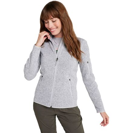 (取寄) エルエルビーン レディース ビーンズ セーター フリース フル-ジップ ジャケット - ウィメンズ L.L.Bean women Bean's Sweater Fleece Full-Zip Jacket - Women's Pewter｜スウィートラグ