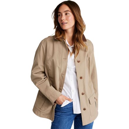 (取寄) エルエルビーン レディース アディロンダック バーン フランネル ライン コート - ウィメンズ L.L.Bean women Adirondack Barn Flannel Lined Coat - Women's Dark Khaki｜スウィートラグ