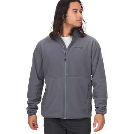 (取寄) マーモット メンズ ロックリン フリース ジャケット - メンズ Marmot men Rocklin Fleece Jacket - Men's Steel Onyx｜スウィートラグ