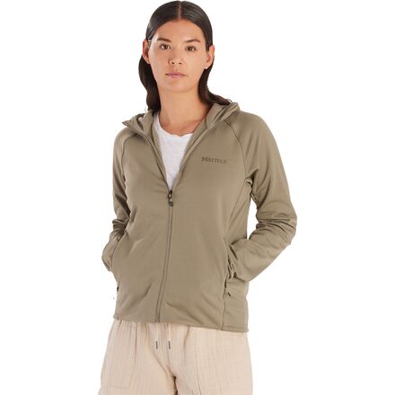 (取寄) マーモット レディース ルコント フリース ブーディ - ウィメンズ Marmot women Leconte Fleece Hoodie - Women's Vetiver|スウィートラグ