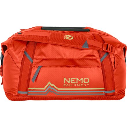(取寄) ダブル ホール コンバーチブル ダッフル 30L バッグ NEMO Equipment Inc. Double Haul Convertible Duffel 30L Bag Spicy Orange|スウィートラグ