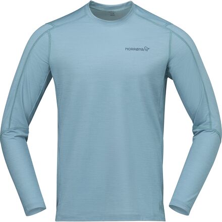 (取寄) ノローナ メンズ ファルケティンド ロング-スローブ トップ - メンズ Norrona men Falketind EqualiserUll Long-Sleeve Top - Men's Trooper｜スウィートラグ
