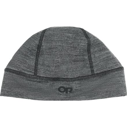 (取寄) アウトドア リサーチ アルパイン オンセット メリノ 150 ビーニー Outdoor Research Alpine Onset Merino 150 Beanie Black Heather｜スウィートラグ