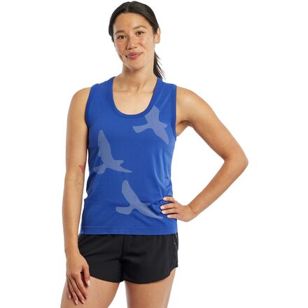 (取寄) レディース アルティチュード タンク - ウィメンズ Oiselle women Altitude Tank - Women's Deep Blue｜スウィートラグ