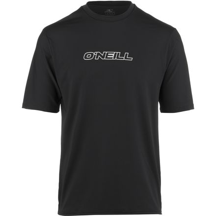(取寄) オニール メンズ ベーシック スキンズ ラッシュ T-シャツ - メンズ O'Neill men Basic Skins Rash T-Shirt - Men's Black｜スウィートラグ