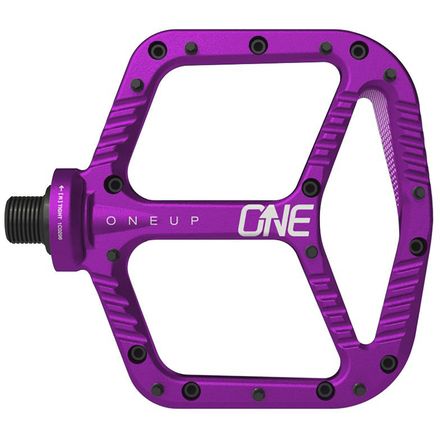 (取寄) ワンアップコンポーネント アルミニウム ペダルズ OneUp Components Aluminum Pedals Purple｜スウィートラグ