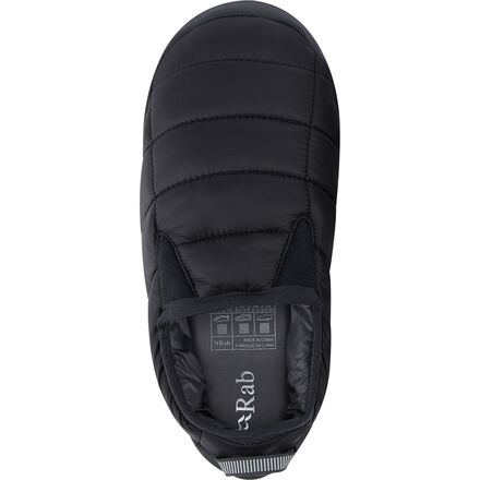 (取寄) ラブ ダウン ハット スリッパ Rab Down Hut Slipper Black|スウィートラグ