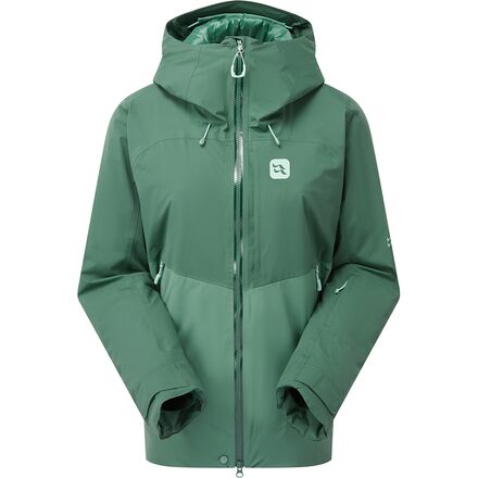 (取寄) ラブ レディース クロマ ジャケット - ウィメンズ Rab women Khroma Diffract Jacket - Women's Green Slate/Eucalyptus｜スウィートラグ