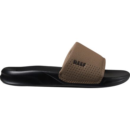 (取寄) リーフ ボーイズ ワン スライド サンダル - ボーイズ Reef boys One Slide Sandal - Boys' Black/Tan｜スウィートラグ