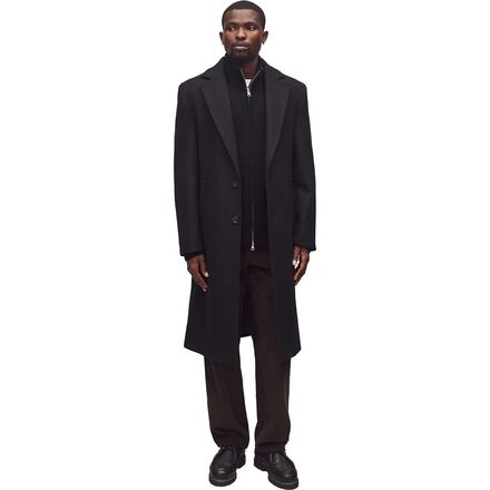 (取寄) レイニングチャンプ メンズ ウール カシミア マエストロ コート - メンズ Reigning Champ men Wool Cashmere Maestro Coat - Men\'s Black|スウィートラグ