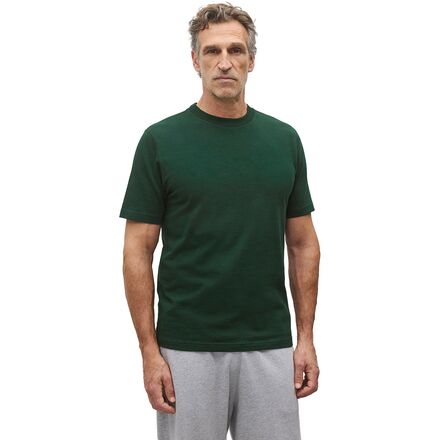 (取寄) レイニングチャンプ メンズ ミッドウエイト ジャージ スタンダード T-シャツ - メンズ Reigning Champ men Midweight Jersey Standard T-Shirt - Men's British Racing Green|スウィートラグ