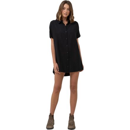 (取寄) リズム レディース クラシック シャツ ドレス - ウィメンズ Rhythm women Classic Shirt Dress - Women's Black｜スウィートラグ
