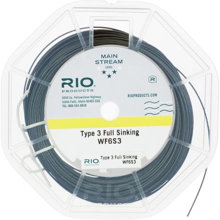 (取寄) リオ メインストリーム フル シンキング ライン RIO Mainstream Full Sinking Line Brown|スウィートラグ