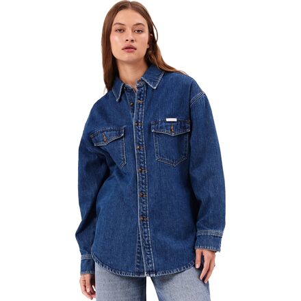 (取寄) ローラス レディース クラシック シャケット - ウィメンズ Rolla's women Classic Shacket - Women's Ashley Blue|スウィートラグ
