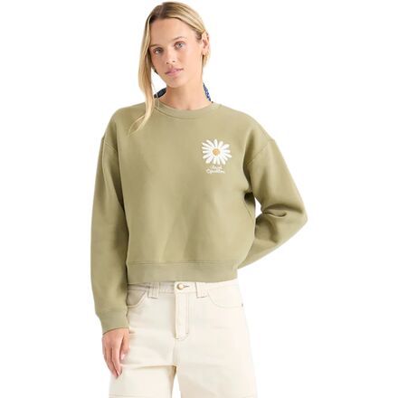 (取寄) ロアーク レディース ポート クルー スウェットシャツ - ウィメンズ Roark women Port Crew Sweatshirt - Women's Dusty Olive|スウィートラグ