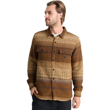 (取寄) ロアーク メンズ ノーズマン ジャカード シャツ - メンズ Roark men Nordsman Jacquard Shirt - Men's Otter|スウィートラグ