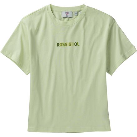 (取寄) ロシニョール レディース エンブロイダリー T-シャツ - ウィメンズ Rossignol women Embroidery T-Shirt - Women's Light Aloe|スウィートラグ