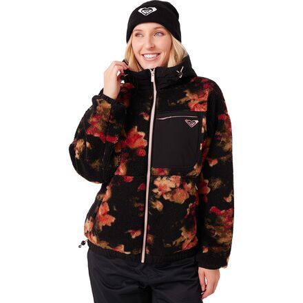 (取寄) ロキシー レディース エベレスト フル-ジップ フーデット シェルパ - ウィメンズ Roxy women Everest Full-Zip Hooded Sherpa - Women's Rose Garden｜スウィートラグ
