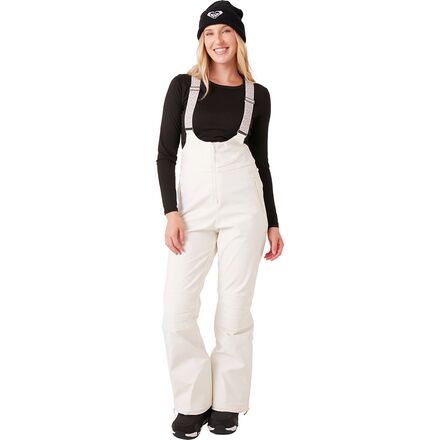 (取寄) ロキシー レディース サミット ビブ - ウィメンズ Roxy women Summit Bib - Women's Snow White|スウィートラグ