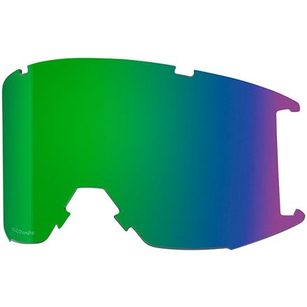 (取寄) スミス スクアッド ゴーグルズ リプレイスメント レンズ Smith Squad Goggles Replacement Lens Chromapop Everyday Green Mirror｜スウィートラグ