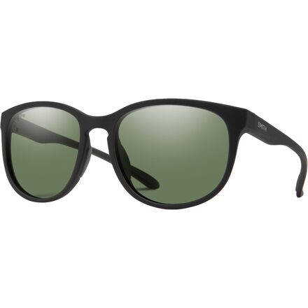 (取寄) スミス レイク シャスタ クロマポップ ポーラライズド サングラス Smith Lake Shasta ChromaPop Polarized Sunglasses Matte Black/ChromaPop Polarized Grey Green｜スウィートラグ