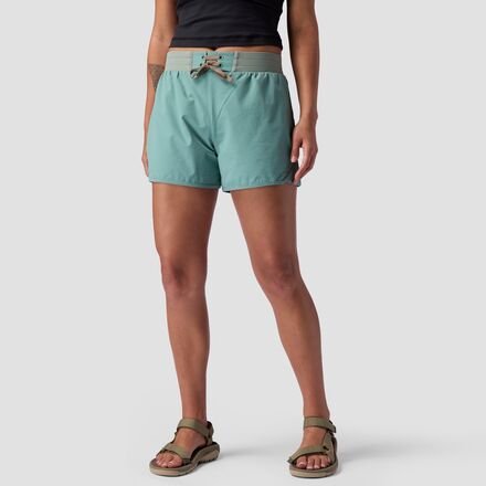 (取寄) バックカントリー レディース タホ ボードウォーク ショート - ウィメンズ Backcountry women Tahoe Boardwalk Short - Women's Oil Blue｜スウィートラグ