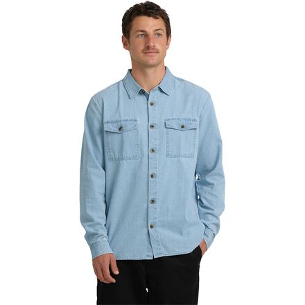 (取寄) ビラボン メンズ デイズ ロング-スローブ シャツ - メンズ Billabong men Bong Days Long-Sleeve Shirt - Men's Cool Blue｜スウィートラグ