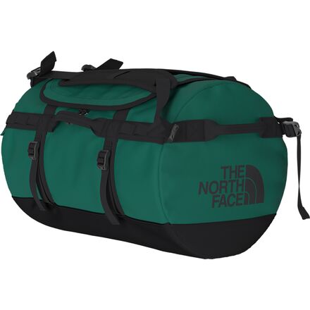 (取寄) ノースフェイス ベース キャンプ S 50L ダッフル バッグ The North Face Base Camp S 50L Duffel Bag Evergreen/TNF Black｜スウィートラグ