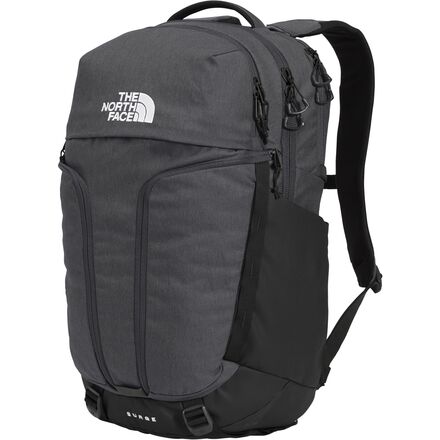(取寄) ノースフェイス サージ 31L バックパック The North Face Surge 31L Backpack Asphalt Grey Light Heather/TNF Black-NPF|スウィートラグ