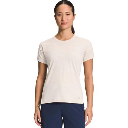 (取寄) ノースフェイス レディース ドーンドリーム ショートスリーブ トップ - ウィメンズ The North Face women Dawndream Short-Sleeve Top - Women's Gardenia White Heather|スウィートラグ