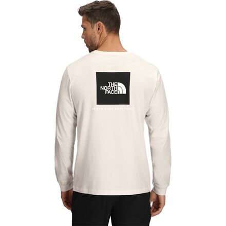 (取寄) ノースフェイス メンズ エボリューション ボックス NSE ロング-スローブ T-シャツ - メンズ The North Face men Evolution Box NSE Long-Sleeve T-Shirt - Men's White Dune|スウィートラグ