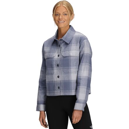 (取寄) ノースフェイス レディース バレー フランネル プレイド シャツ - ウィメンズ The North Face women Valley Flannel Plaid Shirt - Women's Twilight Galaxy TNF Shadow Plaid｜スウィートラグ 16,968円