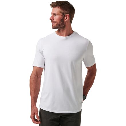 (取寄) トラヴィスマシュー メンズ クラウド クルー T-シャツ - メンズ TravisMathew men Cloud Crew T-Shirt - Men's White｜スウィートラグ