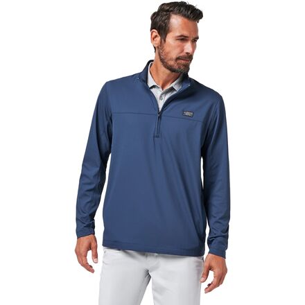 (取寄) トラヴィスマシュー メンズ ワンダーラスト 1/4-ジップ トップ - メンズ TravisMathew men Wanderlust 1/4-Zip Top - Men's Mood Indigo|スウィートラグ