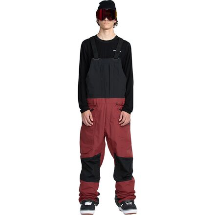 (取寄) ボルコム メンズ レイン ゴア-テックス ビブ オーバーオール - メンズ Volcom men Rain GORE-TEX Bib Overall - Men's Burnt Red|スウィートラグ