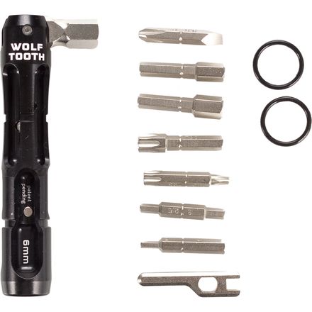 (取寄) ウルフトゥースコンポーネンツ エンケース システム ヘックス ビット レンチ マルチ-ツール Wolf Tooth Components EnCase System Hex Bit Wrench Multi-Tool Black|スウィートラグ