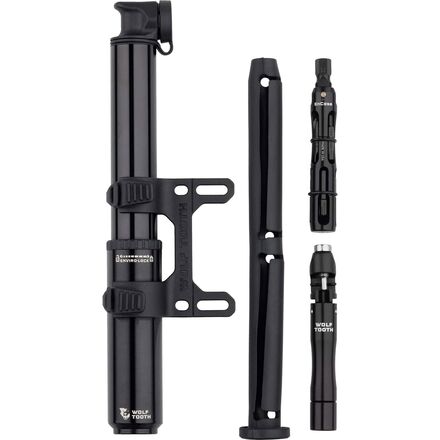 (取寄) ウルフトゥースコンポーネンツ エンケース ポンプ 85 キット Wolf Tooth Components EnCase Pump 85 Kit Hex Wrench &amp; Chain + Tire Plug Multi-Tools｜スウィートラグ