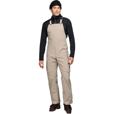 (取寄) ブラックダイヤモンド メンズ ファクター ビブ パンツ - メンズ Black Diamond men Factor Bib Pant - Men's Moonstone｜スウィートラグ