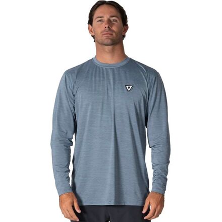 (取寄) ヴィスラ メンズ ツイステッド エコ ロング-スローブ シャツ - メンズ Vissla men Twisted Eco Long-Sleeve Shirt - Men's Slate Heather｜スウィートラグ 14,098円