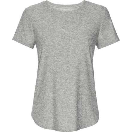 (取寄) ビヨンドヨガ レディース オン ザ ダウン ロウ T-シャツ - ウィメンズ Beyond Yoga women On The Down Low T-Shirt - Women's Silver Mist｜スウィートラグ