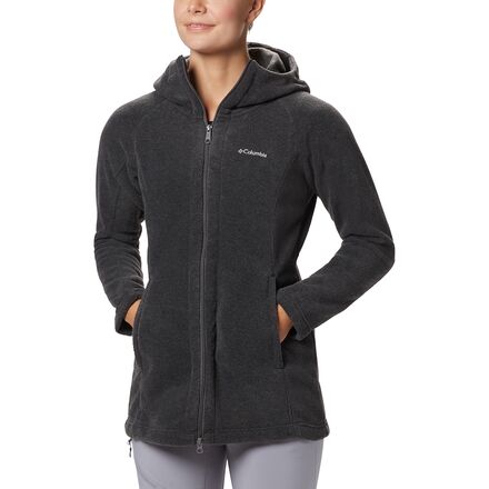 (取寄) コロンビア レディース ベントン スプリングス リ ロング フーデット フリース ジャケット - ウィメンズ Columbia women Benton Springs II Long Hooded Fleece Jacket - Women's Charcoal Heather|スウィートラグ