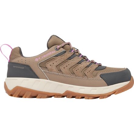 (取寄) コロンビア レディース ストレイタ トレイル ロウ Wp シューズ - ウィメンズ Columbia women Strata Trail Low WP Shoe - Women's Wet Sand/Berry Patch｜スウィートラグ